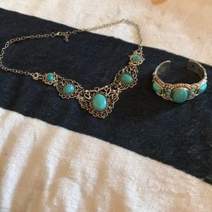 Turquoise set